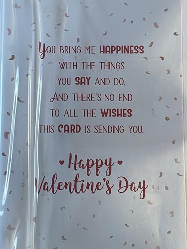 To My Special Boyfriend On Valentine's Day Valentines Day Card Teddies Kissing/Hearts/Words(PRELUDE43036)