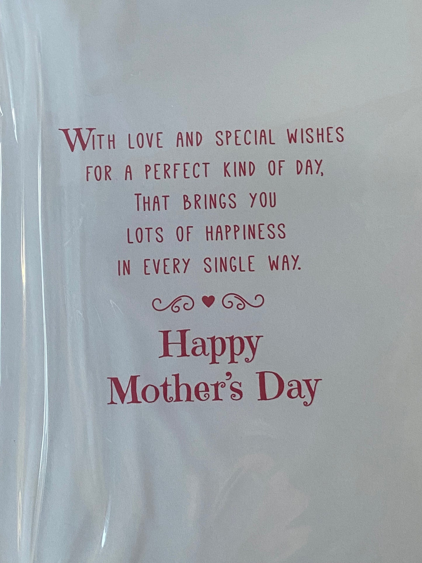 To A Special Auntie With Love Happy Mother's Day Mothers Day Card Pink-Teddy/Multi Sign 3D/Glitter/Foil Detail(PRELUDE44027)