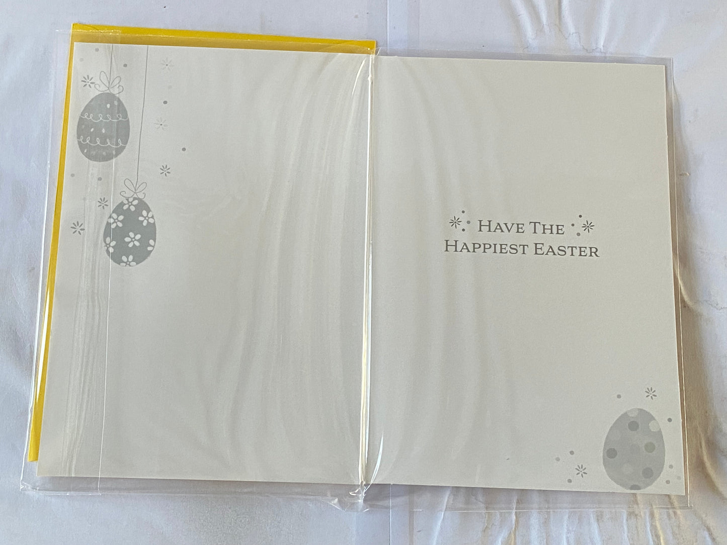 Sending Special Easter Wishes Just For You Easter Card Open General Multi Eggs Foil Detail(PH50662A)