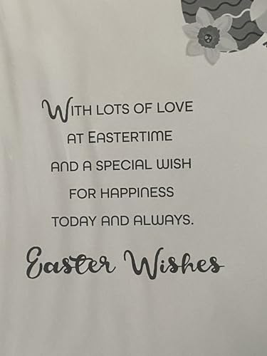 To A Very Special Brother Easter Card Multi Words/Multi Easter Eggs Foil Detail(PH48822A)