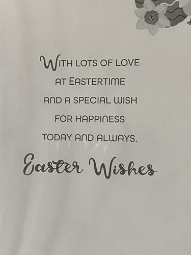 To A Very Special Son Easter Card Multi Words/Multi Easter Eggs Foil Detail(PH48822A)