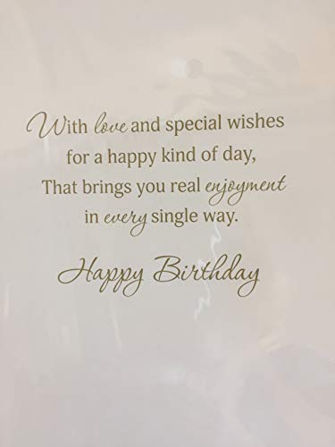 To Someone Like A Son To Me On Your Birthday Card Village Scene/Words Foil Detail(PH42325B)