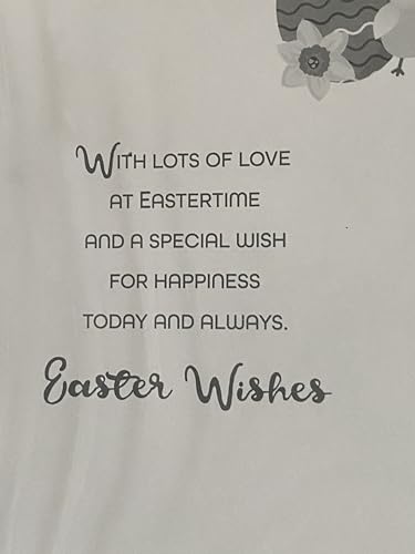 To A Very Special Nephew Easter Card Multi Words/Multi Easter Eggs Foil Detail(PH48822A)