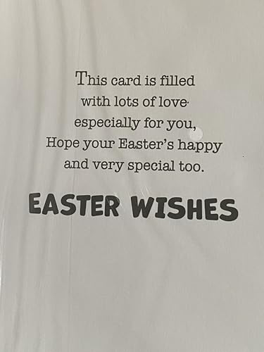 To A Fantastic Great-Grandson Sending Easter Wishes Have A Cracking Time! Easter Card Teddies/Multi Words/Multi Easter Eggs Foil Detail (PH49853A)