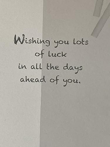 Good Luck At College Card Your Going To College Black-Multi Words Foil Detail(PH35665E)