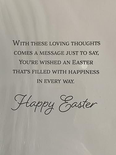 Special Wishes To A Wonderful Mum At Easter Card Easter Wreath/Gold Words Foil Detail(PH49854A)