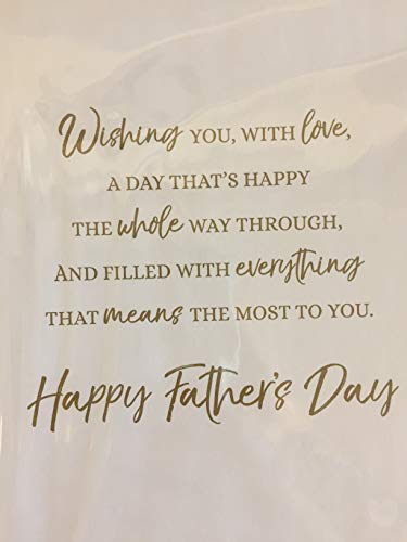 To A Really Wonderful Dad And A Brilliant Grandad With Love Father's Day Fathers Day Card Man/Girl/Words 3D/Foil Detail(PRELUDE43563)