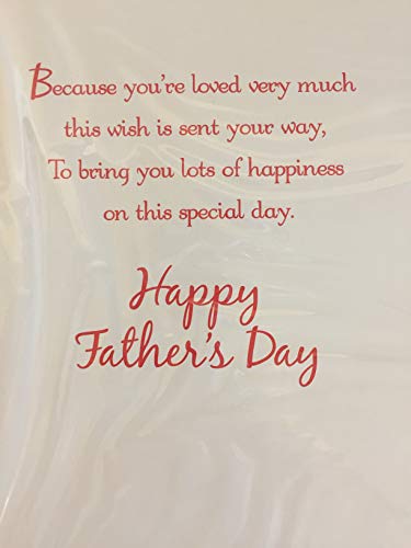 From Both Of Us Dad On Father's Day Fathers Day Card Red Sports Car/Pub 3D/Foil Detail(PRELUDE40138)