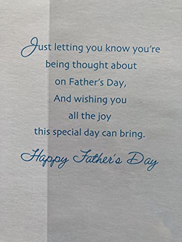 Especially for You Godfather On Father's Day Fathers Day Card Blue/White Dog/Football/Cricket/Tennis/Words Foil Detail(SS31147A)