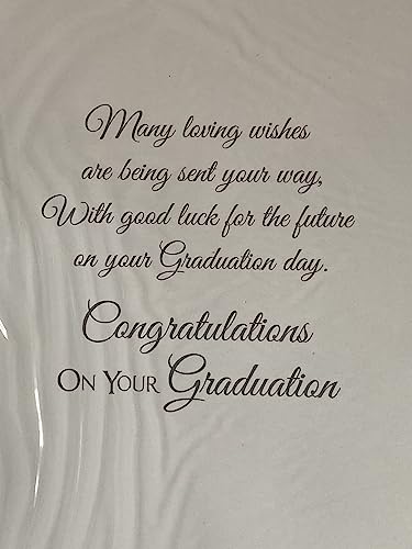 Congratulations To A Wonderful Nephew On Your Graduation Card Congratulations Graduated Well Done Graduates/Hats/Scrolls Foil Detail(PH39798A)