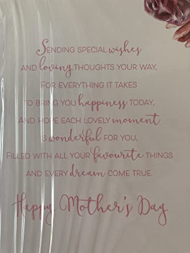 To A Special Step-Mum On Mother's Day Mothers Day Card 2 Perfume Bottles/Words Ribbon/Foil Detail(PRELUDE45458)