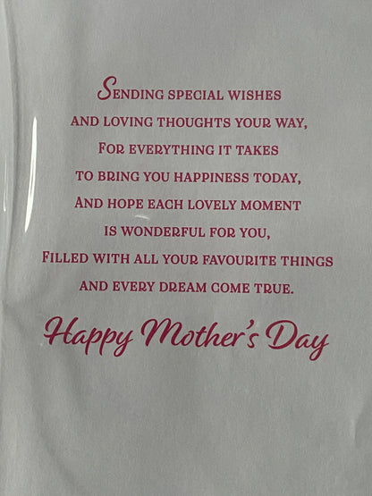 With Love Nanna On Mother's Day You're So Special Enjoy Every Moment Mother's Day Mothers Day Card Pink Balloons Ribbon/Foil Detail(PRELUDE47693)