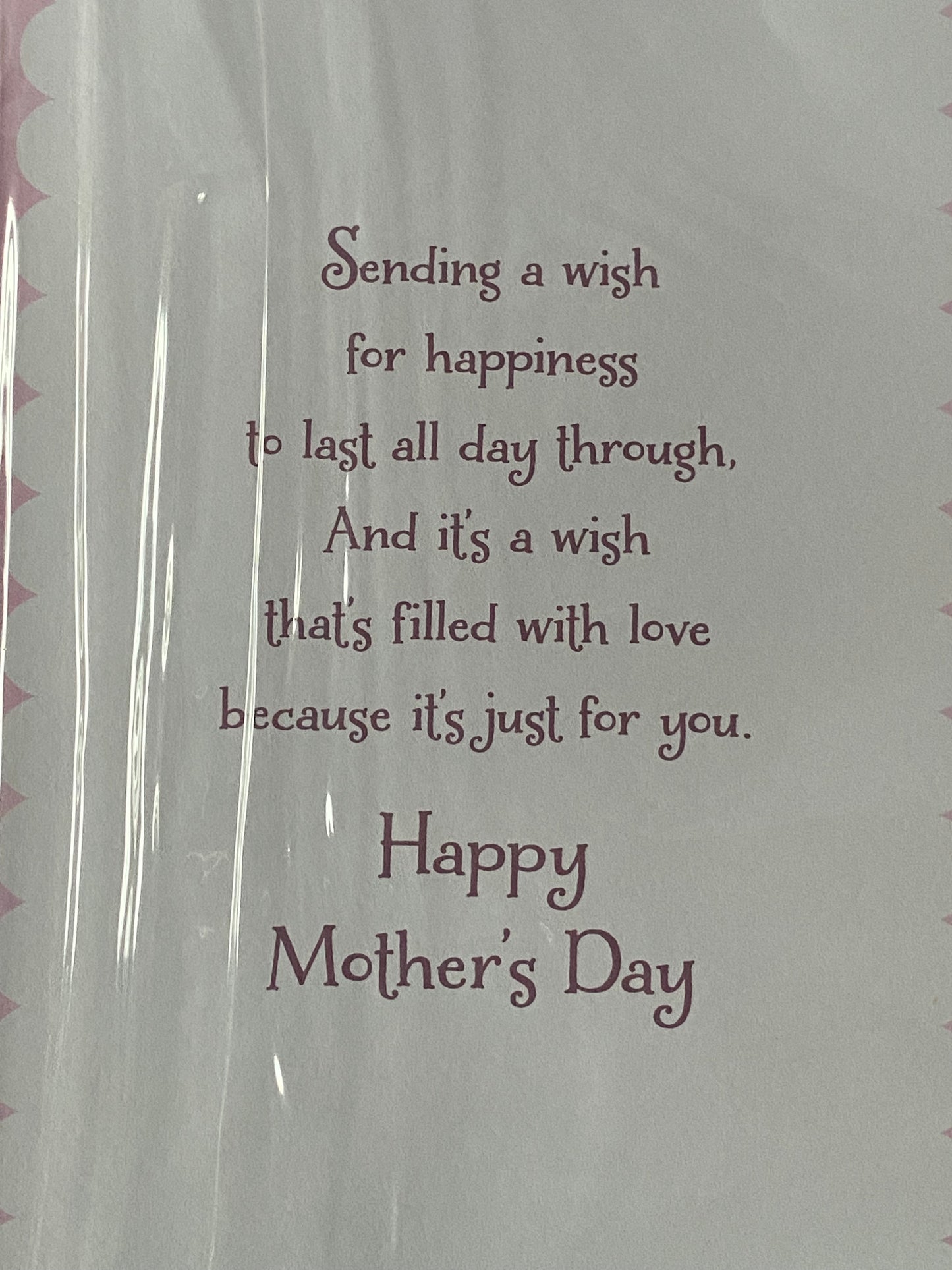 With Lots Of Love Grandma Mother's Day Mothers Day Card Teddy/Flowers/Butterflies/Jar Ribbon/Foil Detail(PRELUDE47674)