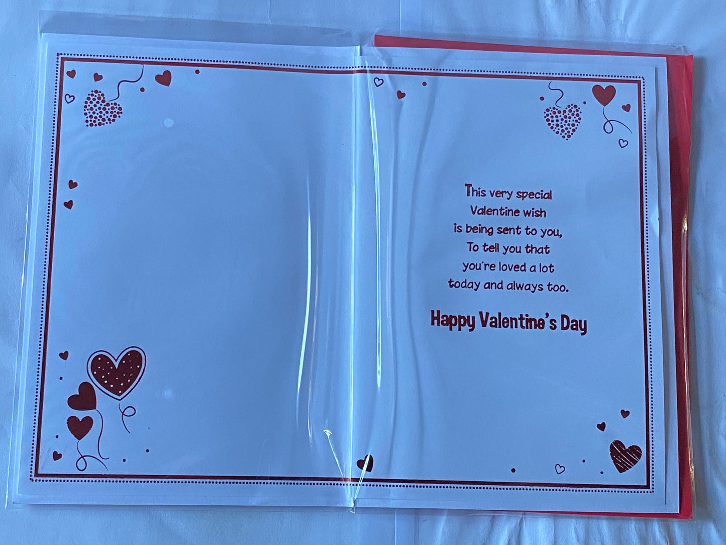 To A Very Special Dad Happy Valentine's Day Valentines Day Card Silver/Red Hearts/Red Words 3D/Foil Detail(PRELUDE38565)