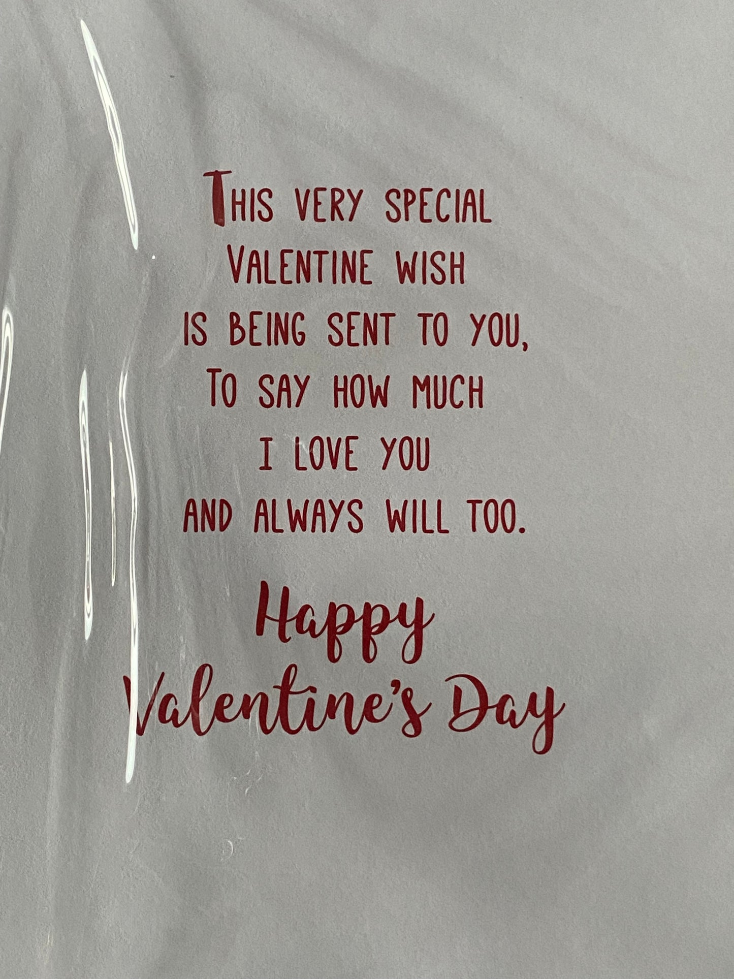 To My Amazing Fiance With Love On Valentine's Day Valentines Day Card Teddy Sat On Large Red Heart 3D/Foil Detail(PRELUDE47548)