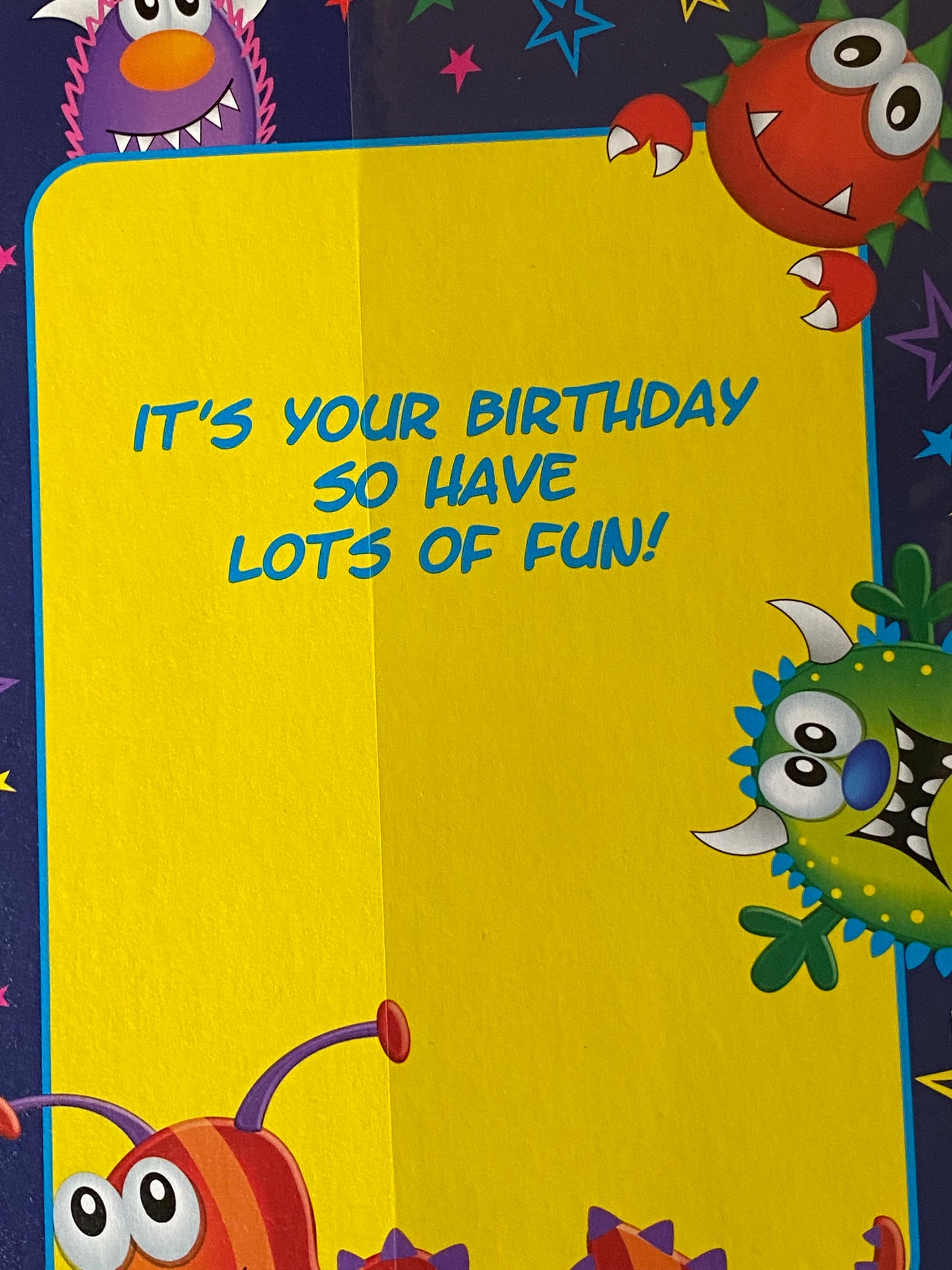 Happy Birthday To A Very Special Brother Birthday Card Monsters Foil Detail(KI33558)