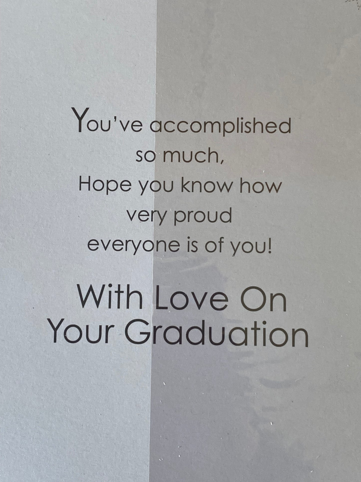 Congratulations On Your Graduation Son Graduation Card Graduated Well Done Silver/Red/Black-Hats/Scrolls Foil Detail(PH37151E)