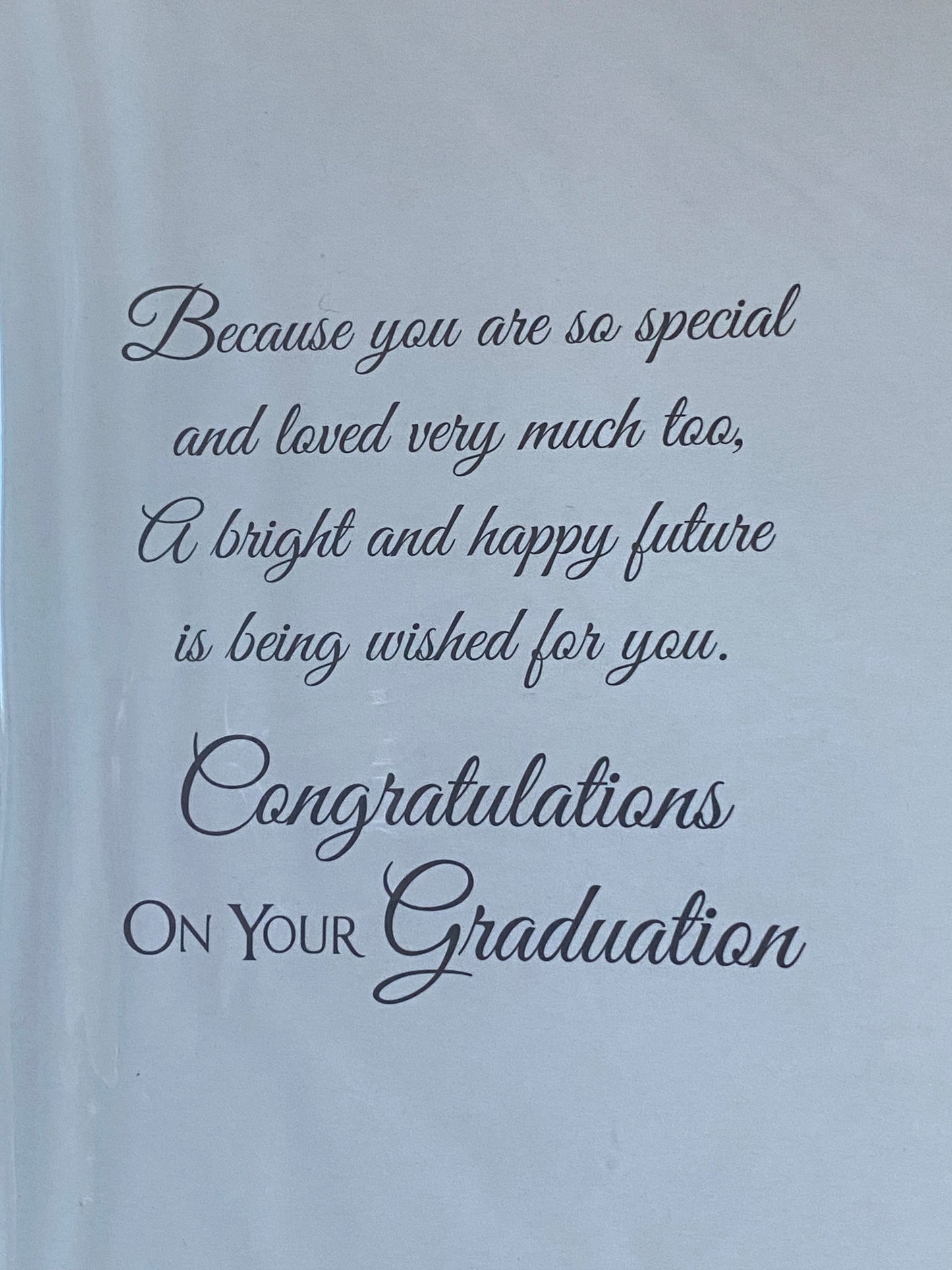 For A Special Daughter On Your Graduation Card Congratulations Graduated Well Done Graduates/Scroll Foil Detail(PH39798E)