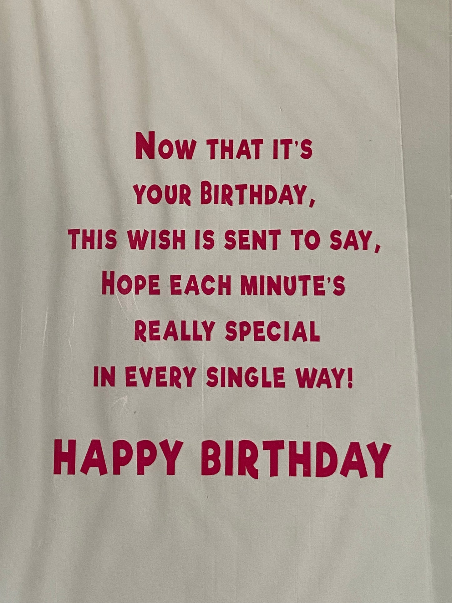 Girls Female Age 15 15th Fifteen Fifteenth You're 15 Today Is Your Birthday! Birthday Card Pink/Purple Butterflies/Words Foil Detail(NC-VA213A)