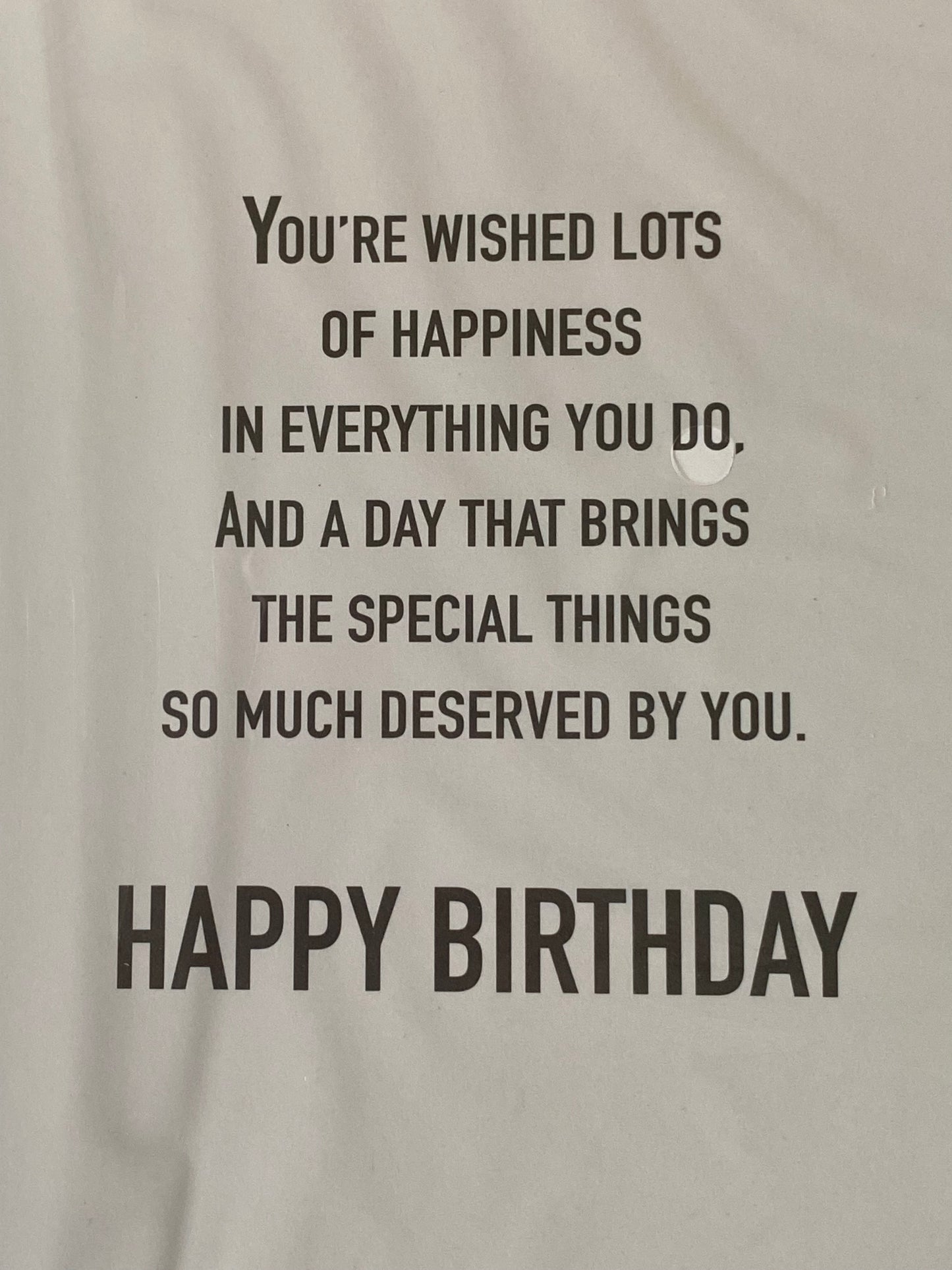 Boys Male Age 13 13th Thirteen Thirteenth Enjoy Your 13th Birthday Have The Best Day Ever Happy Birthday Card White/Silver/Red/Black Words/Stars Foil Detail(PH47340E)