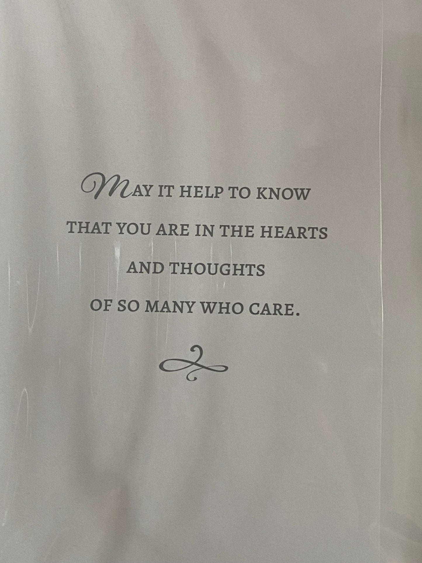 Thinking Of You On The Loss of Your Friend Sympathy Card Condolence White/Yellow Flowers/Glass Vase Foil Detail(NC-VA161B)