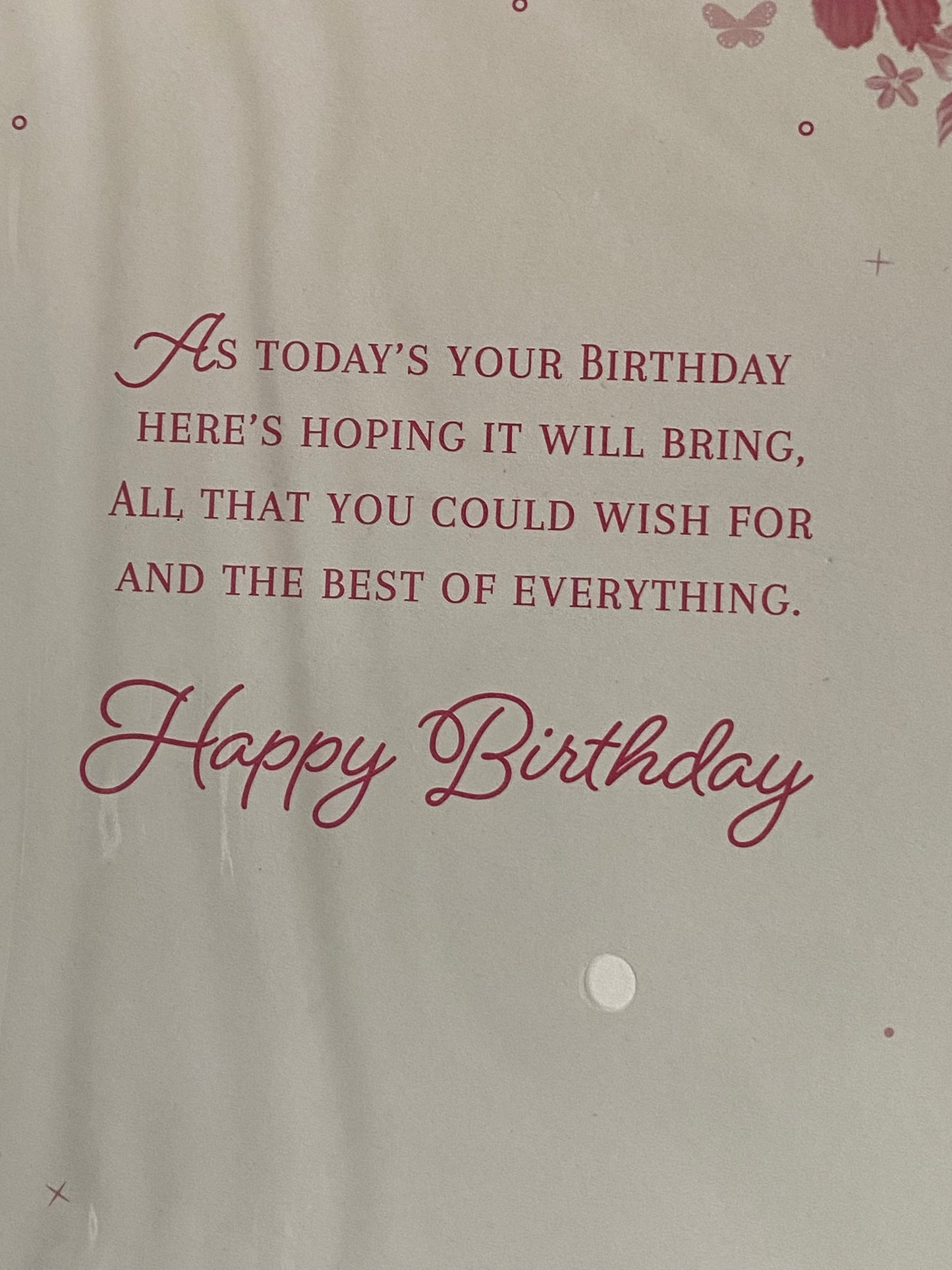 Ladies/Female Age 75 75th Seventy-Five Seventy-Fifth You're 75 Today Happy Birthday To You Birthday Card Multi Bunting/Flowers/Words Foil Detail(PH49473E)