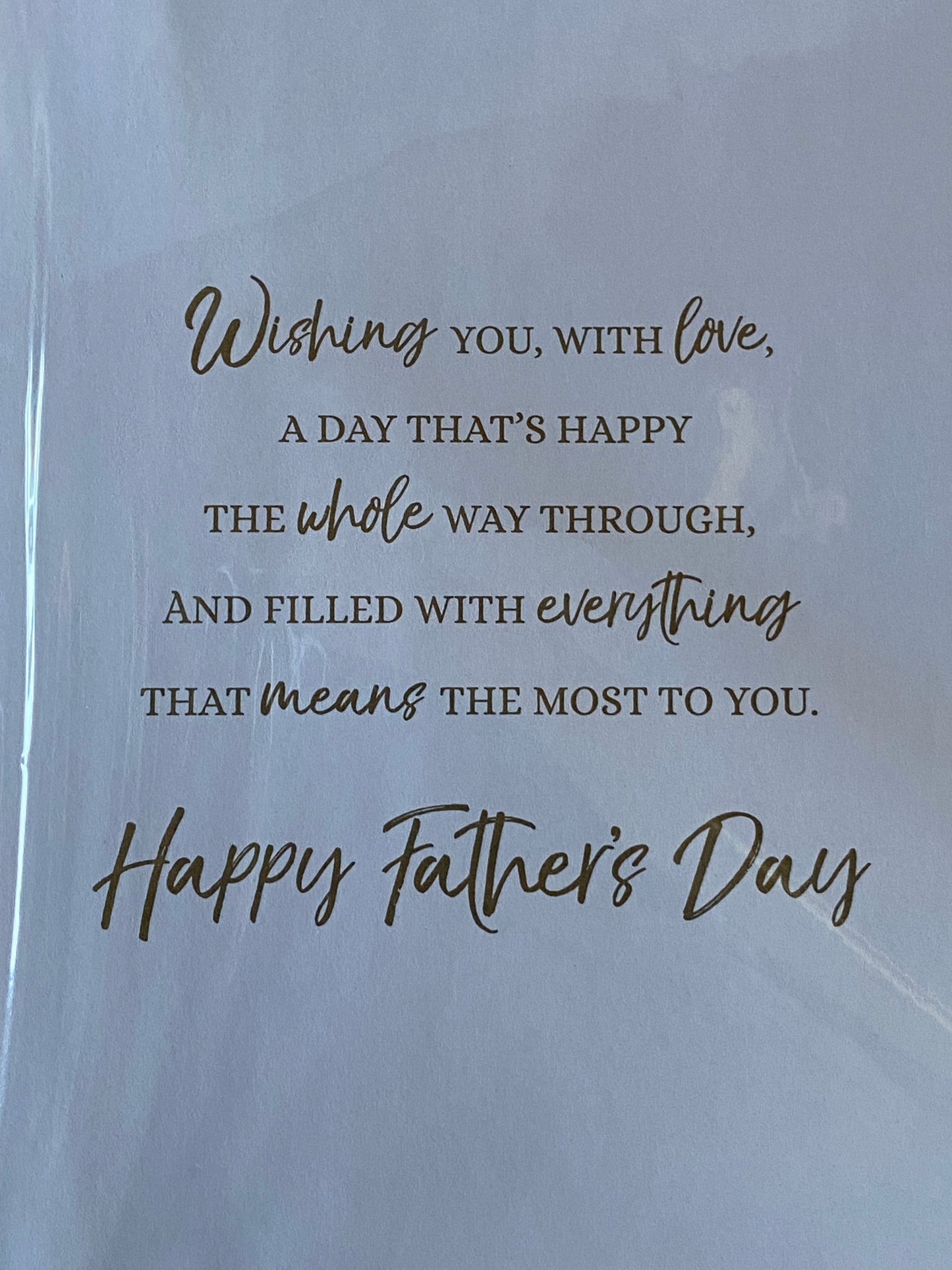 To A Really Wonderful Dad And A Brilliant Grandad With Love Father's Day Fathers Day Card Man/Girl/Words 3D/Foil Detail(PRELUDE43563)