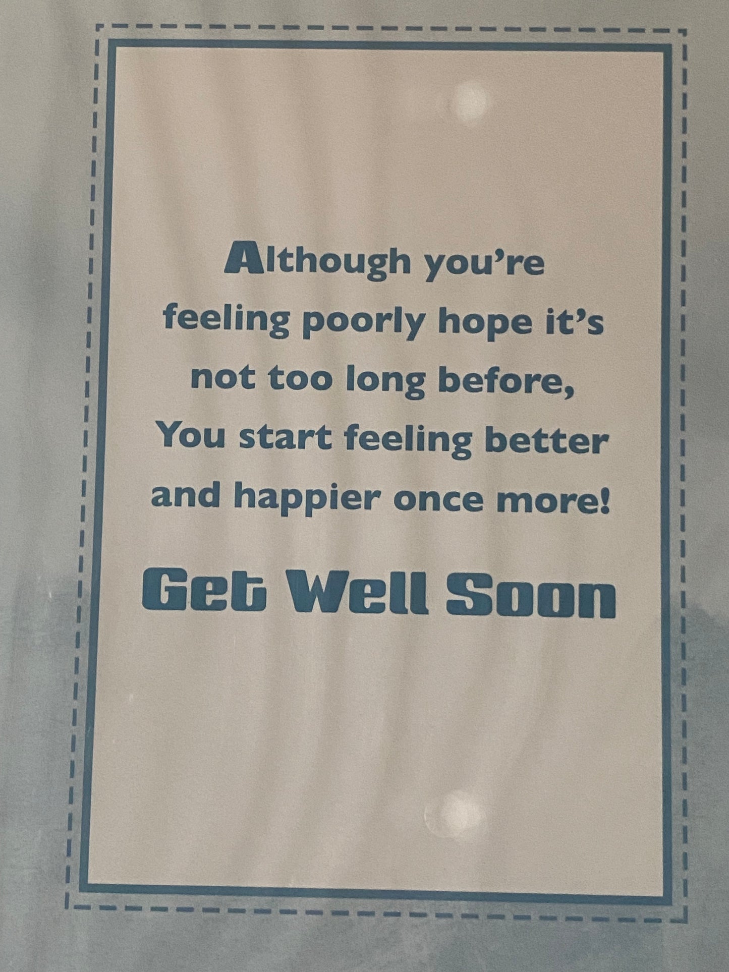 Boys Get Well Soon Card Fire Engine Foil Detail(PH39982E)