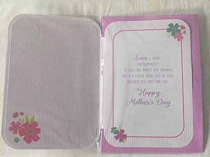 To Someone Very Special You Deserve A Mother's Day That's Full Of Happiness An Extra Special Day That Brings Joy And Nothing Less Mothers Day Card Words/Flowers 3D/Foil Detail