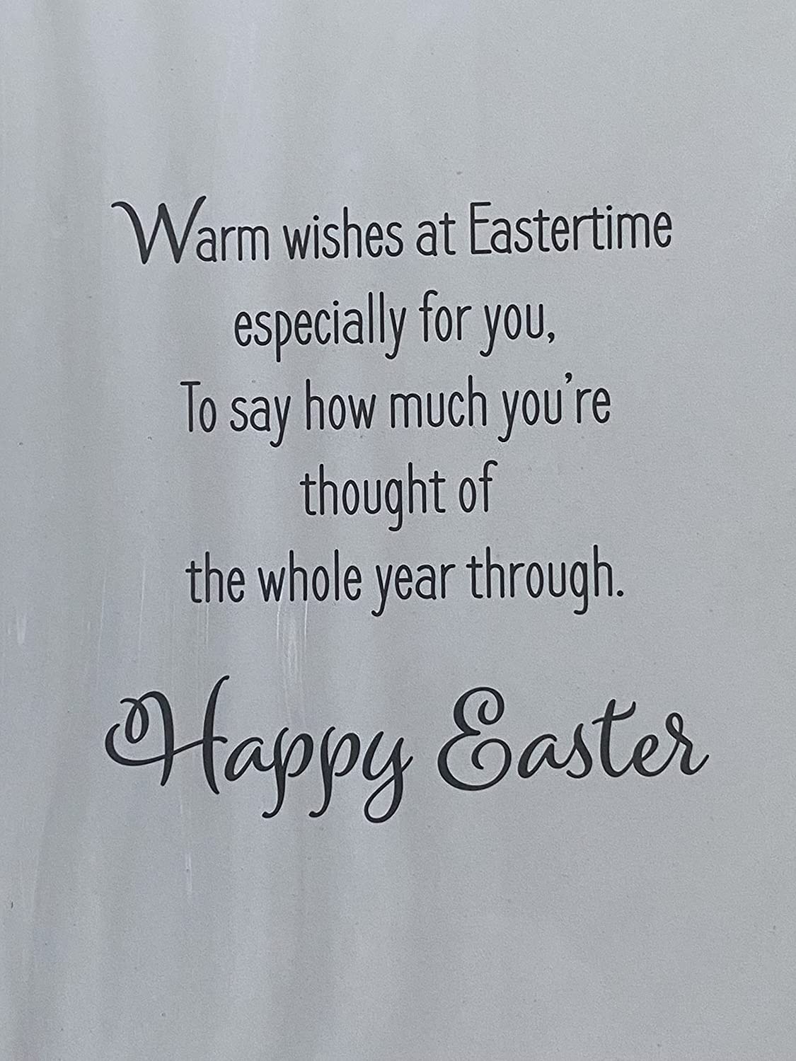 To All Of You Happy Easter Card Multi Flowers/Jug/Eggs Glitter/Foil Detail(PH48821A)